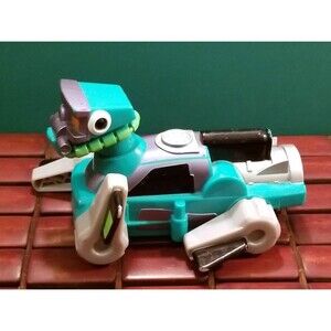 Rescue Heroes Diver Robot Goggles Green Walking Figure Fisher Price 2004 Toy